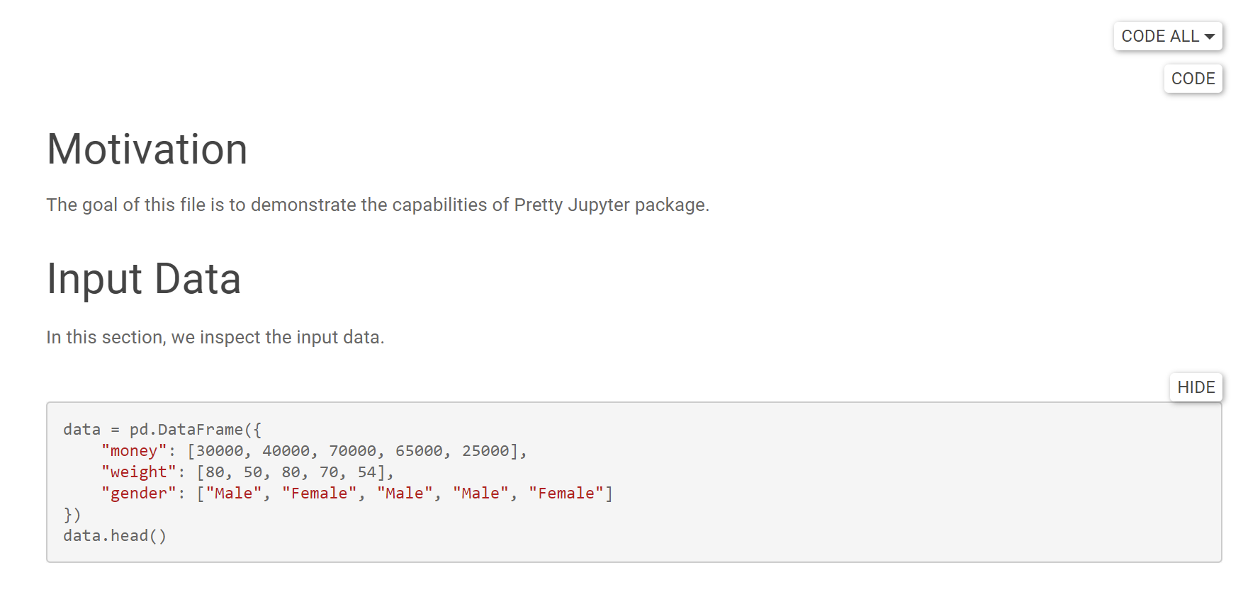 Code folding.